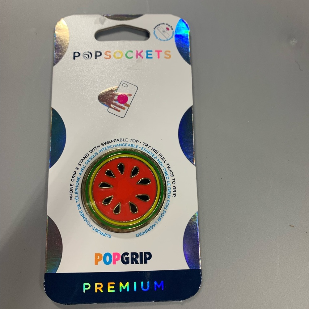 New in package Premium Popsocket Watermelon Slice